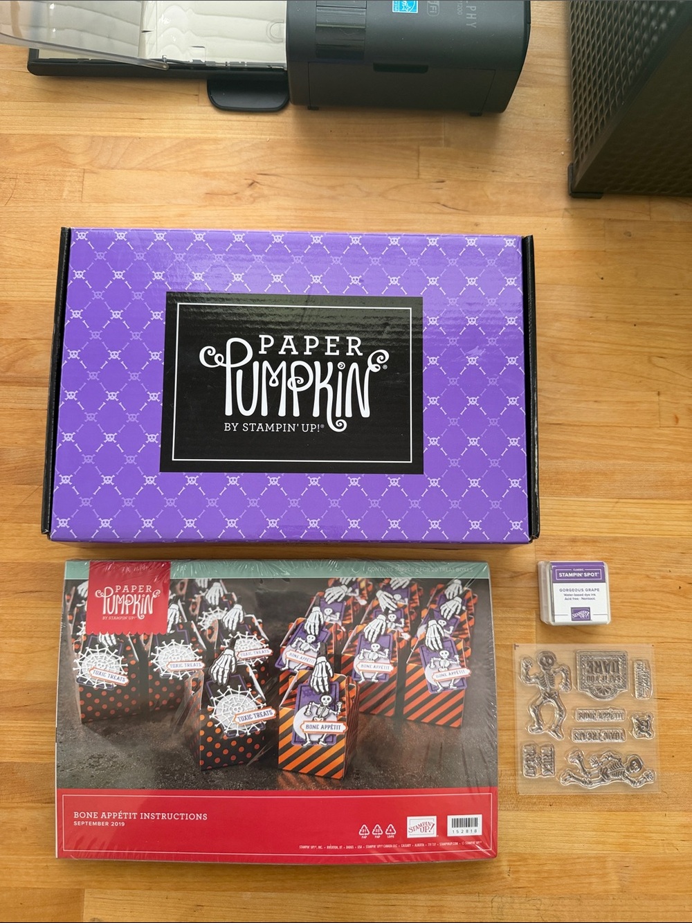 Retired Stampin’ Up! September 2019 Paper Pumpkin Bone Appetit -NEW